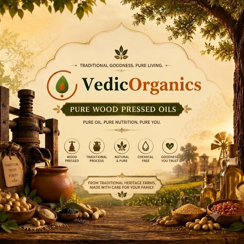 VedicOrganics Rustic Oil Heritage